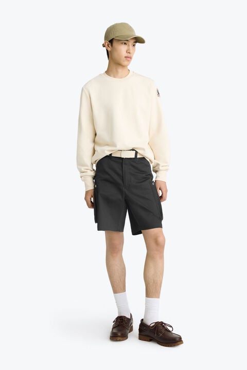 Parajumpers CLEVELAND &ndash; SHORT PANTS BLACK 26SMPMPAHI04P180541