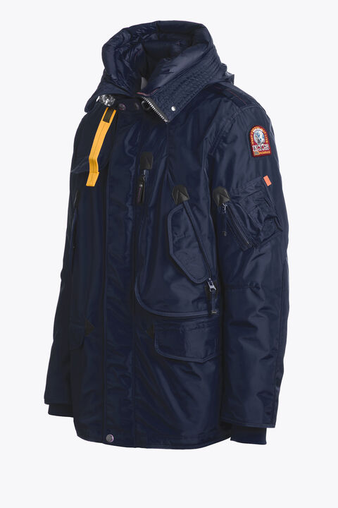 Parajumpers RIGHT HAND - HOODED JACKET BLUE NAVY 25WMPMJKMA03P010316