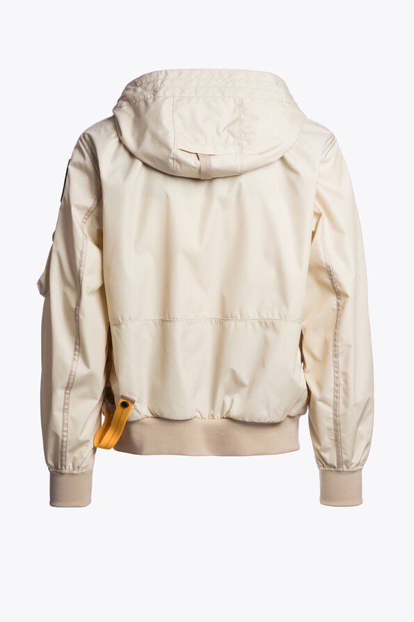 Parajumpers GOBI - HOODED BOMBER BONE 26SMPMJKMA01P010266