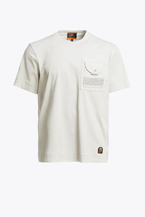 Parajumpers MALHAM - T-SHIRT STAR WHITE 26SMPMTSRY01P360290