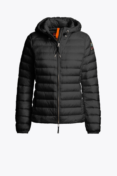 Parajumpers GENIE - HOODED DOWN JACKET BLACK 25WMPWPUSL33P800541