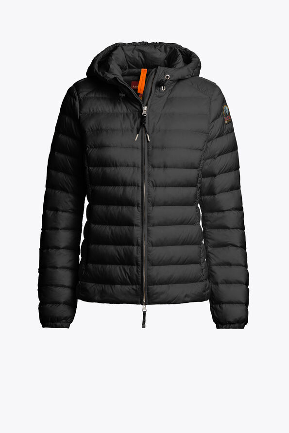 Parajumpers GENIE - HOODED DOWN JACKET BLACK 25WMPWPUSL33P800541