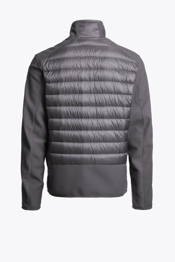 Parajumpers JAYDEN - HYBRID JACKET PEWTER 26WMPMHYWU01P100735