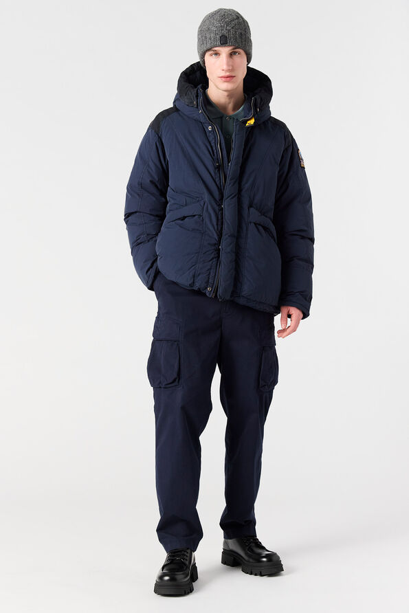 Parajumpers PERCIVAL - HOODED DOWN JACKET BLUE NAVY 25WMPMPURL03P200316