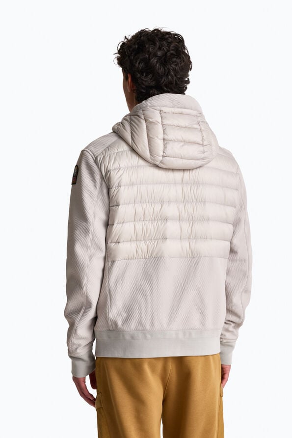 Parajumpers BUCK - HYBRID JACKET BLACK 26WMPMHYWU04P100541