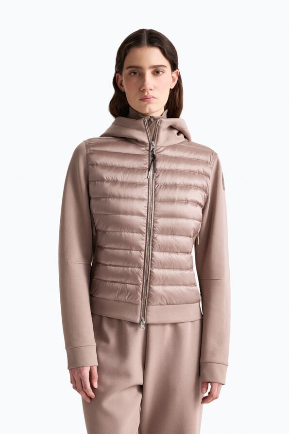 Parajumpers CAELIE - HYBRID SWEATSHIRT BLACK 26WMPWHYFP31P630541