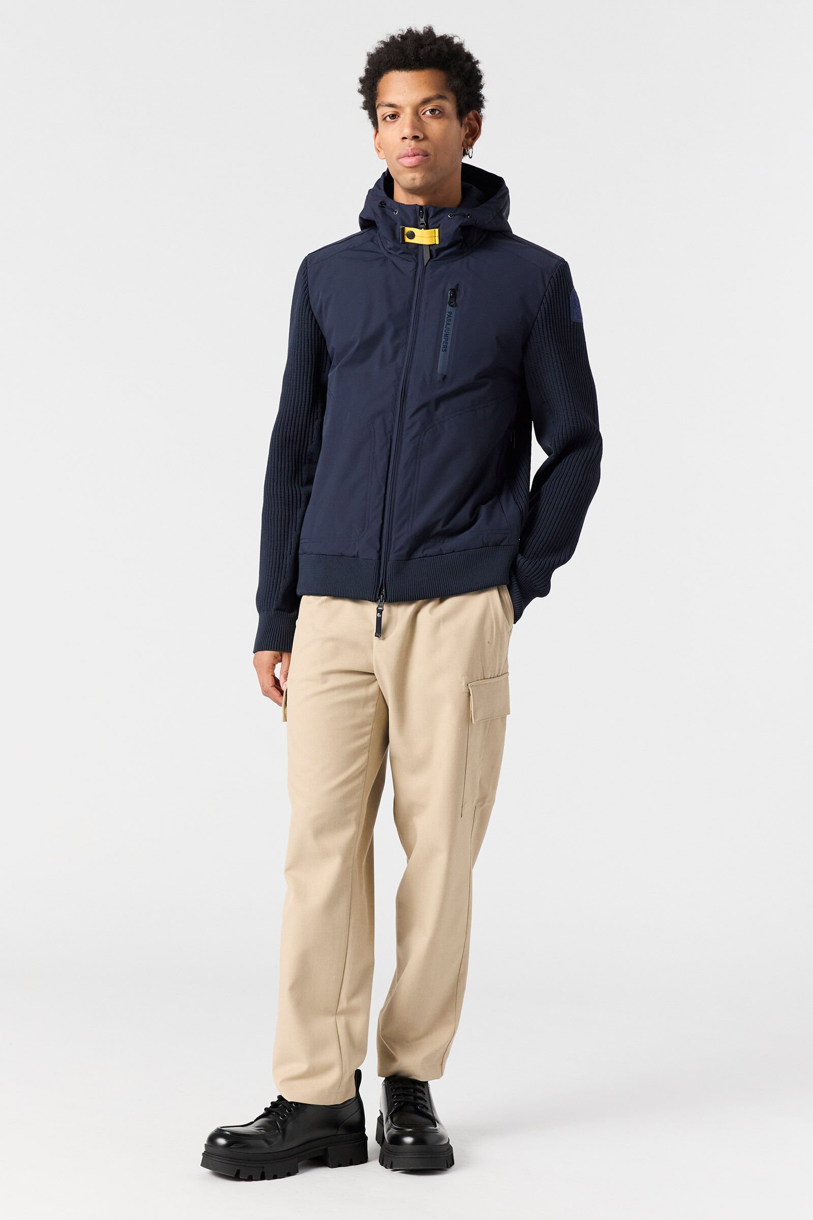 WILLARD - FULL-ZIP CARDIGAN BLACK | Parajumpers®