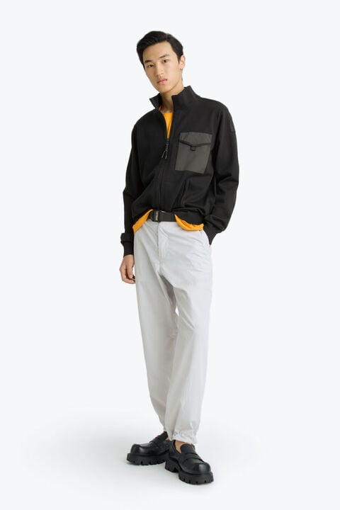 Parajumpers SHETLAND - FULL-ZIP CARDIGAN BLACK 26SMPMKNTM02P410541