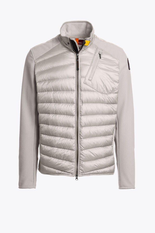 Parajumpers JAYDEN - HYBRID JACKET MID GREY 26WMPMHYWU01P100137