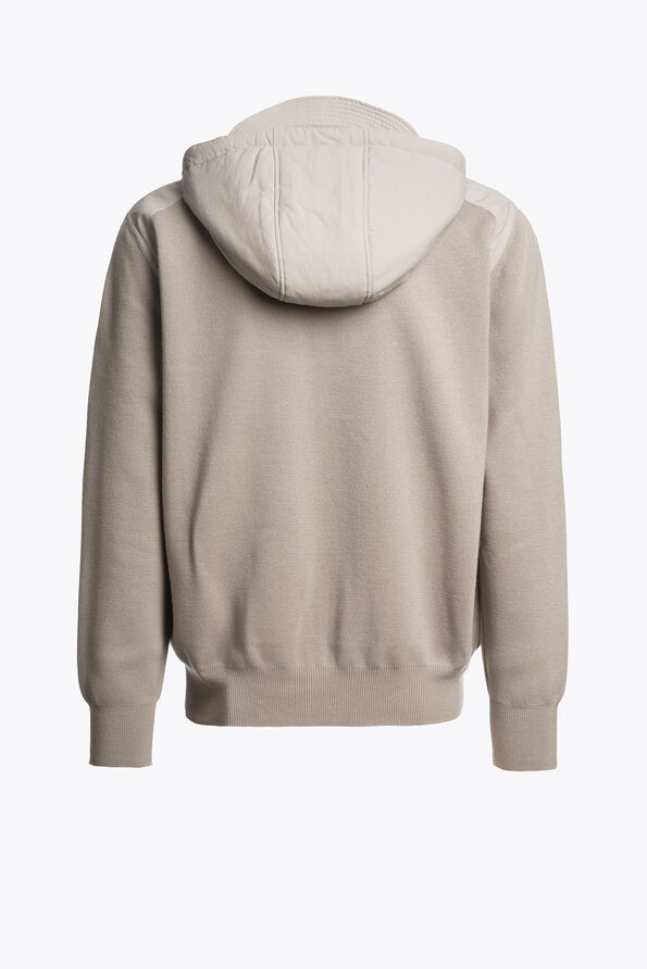 Parajumpers NEW DOMINIC - CREWNECK SWEATER CHATEAU GREY 25WMPMKNRK06P450110