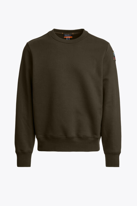 Parajumpers K2 - CREWNECK FLEECE DEEP MOSS 25WMPMFLEY21P610117