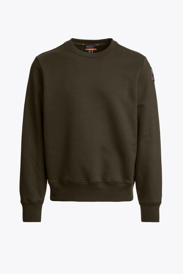Parajumpers K2 - CREWNECK FLEECE DEEP MOSS 25WMPMFLEY21P610117