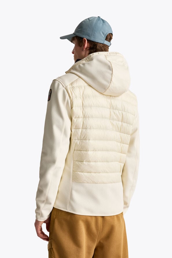 Parajumpers NOLAN - HYBRID JACKET SLATE MUD 26WMPMHYWU02P100128