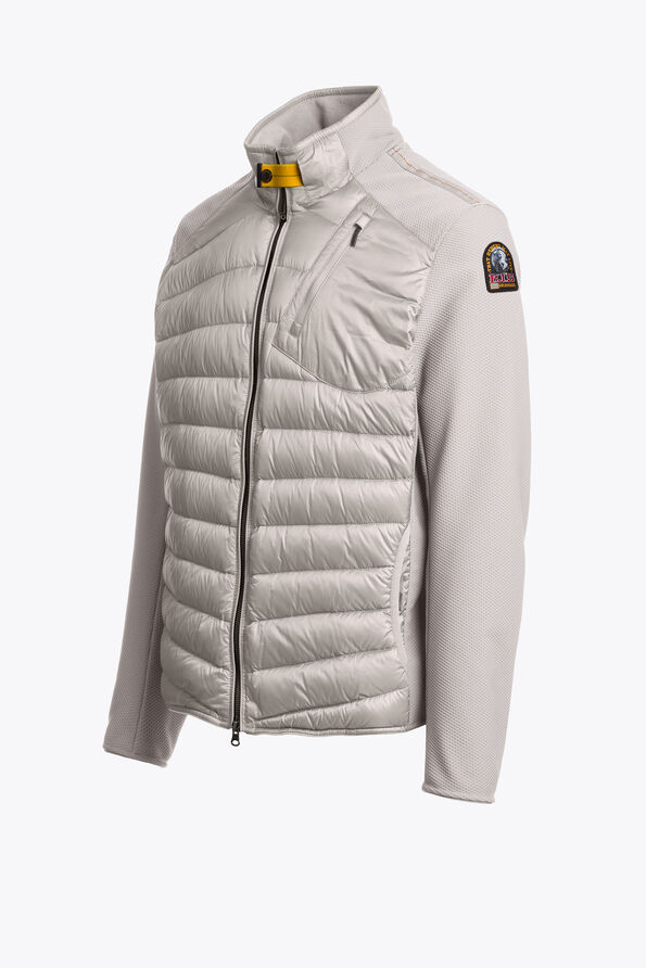 Parajumpers JAYDEN - HYBRID JACKET MID GREY 26WMPMHYWU01P100137