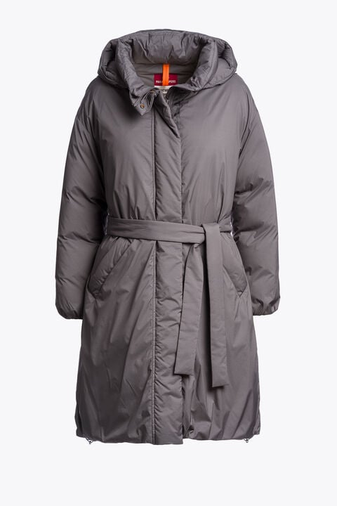 Parajumpers DERAS - LONG JACKET GRAPHITE ORCHID 26WMPWPUTA30P810124