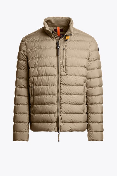 Parajumpers UGO - SHORT DOWN JACKET MUTED KHAKI 26WMPMPUSL04P090136