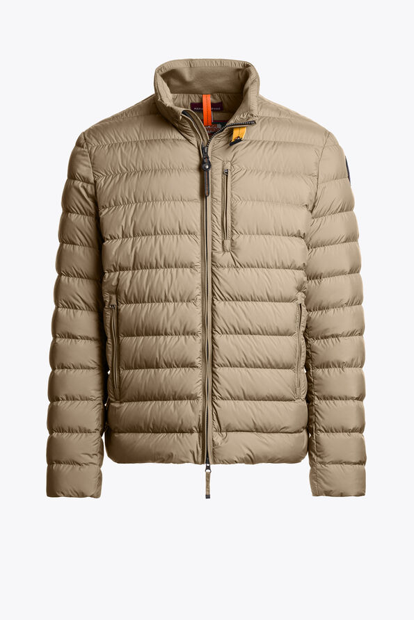 Parajumpers UGO - SHORT DOWN JACKET MUTED KHAKI 26WMPMPUSL04P090136