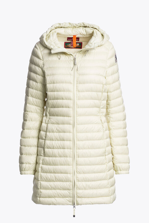 Parajumpers MEREDITH - HOODED DOWN JACKET MOSSY CHALK 26SMPWPUSL32P530277