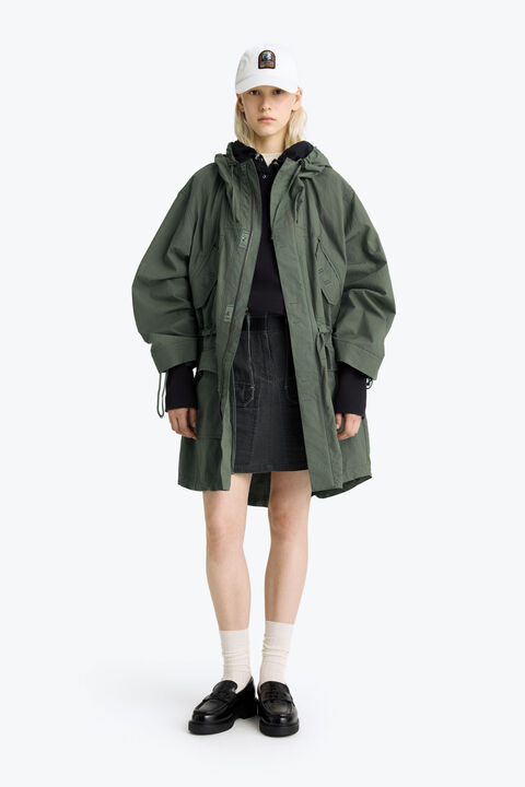 Parajumpers ALENKA - PARKA MET CAPUCHON SMOKY PINE 26SMPWJKBD31P820279