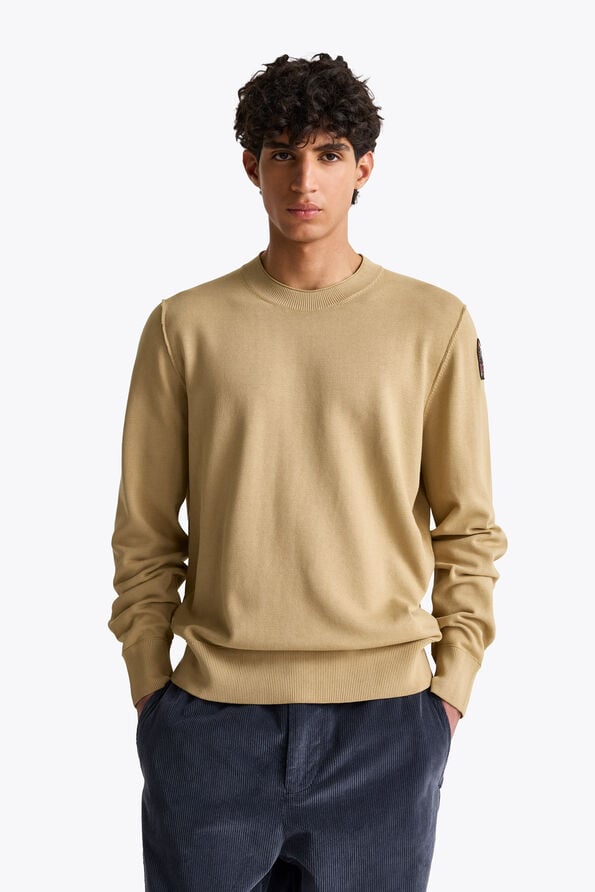 Parajumpers BASIC BRAW - CREWNECK SWEATER NOWHERE 26WMPMKNKC04P140225