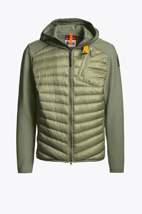 Parajumpers NOLAN - HYBRID JACKET LICHEN KHAKI 26SMPMHYWU02P050284
