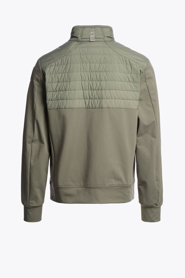Parajumpers DOUGLAS - HYBRID SWEAT ASHEN SAGE 26SMPMHYTV02P400274