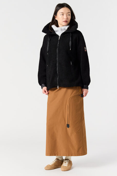 Parajumpers NOELLE - FULL-ZIP SWEAT MOONBEAM 25WMPWFLPF33PC10775