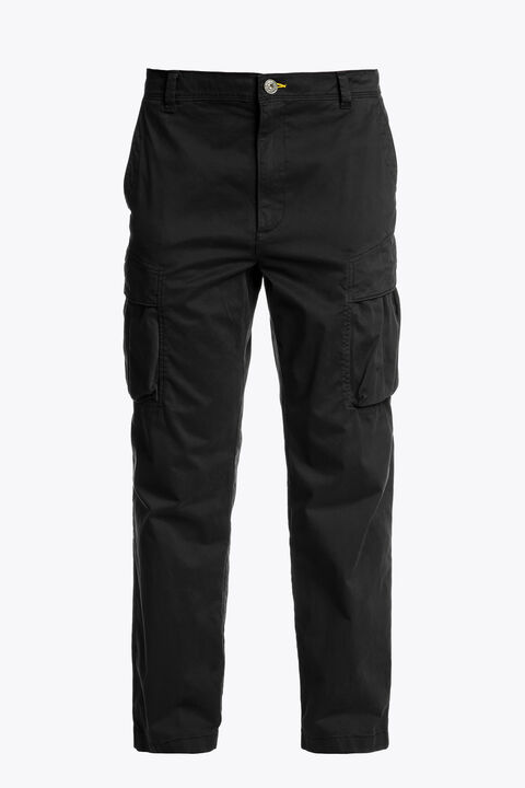 Parajumpers EDMUND GD - LONG PANTS BLACK 25WMPMPACL09P440541