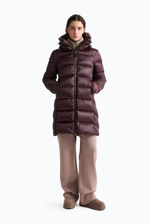 Parajumpers MARION - HOODED DOWN JACKET BORDEAUX 26WMPWPUSX34P580557