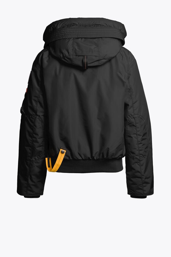 Parajumpers GOBI - HOODED BOMBER BLACK 26WMPWJKMA31P510541