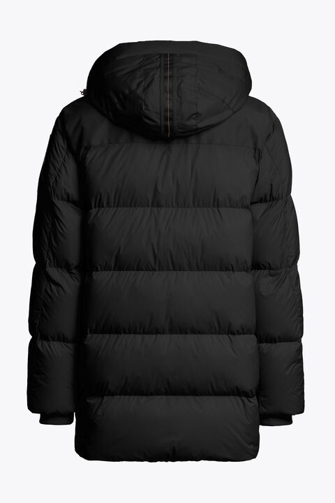 Parajumpers SHEDIR - HOODED PARKA BLACK 26WMPMPUEN04P060541