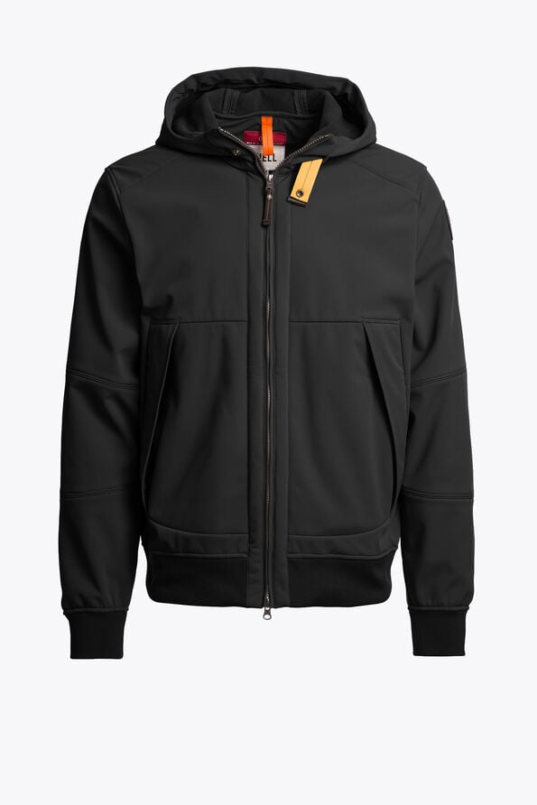 Parajumpers ABNER - WINDBREAKER JACKET BLACK 26WMPMJKEE01P120541