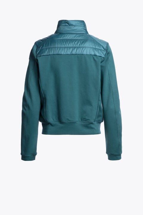 Parajumpers ROSY - HYBRID SWEAT DUSTY PETROL 26SMPWHYFP32P550286