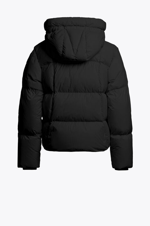 Parajumpers VANIA - SHORT PUFFER BLACK 25WMPGPUPP81PGD0541