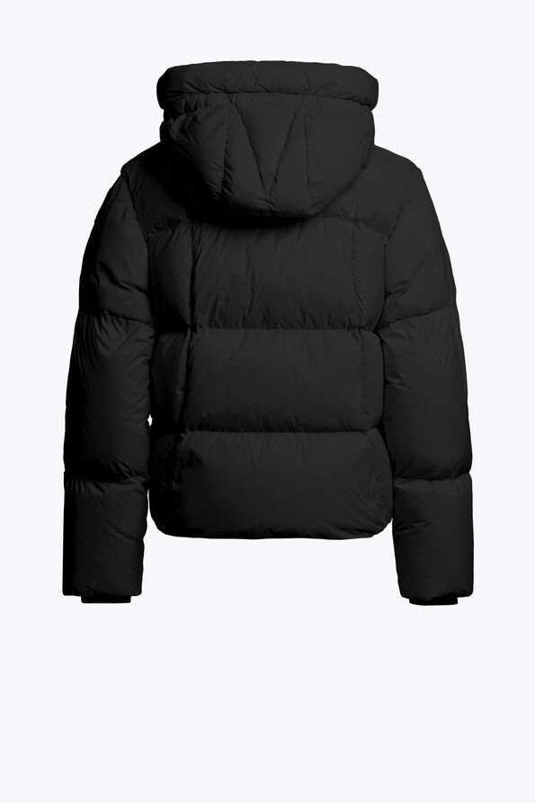 Parajumpers VANIA - SHORT PUFFER BLACK 25WMPGPUPP81PGD0541