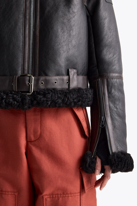 Parajumpers SARH - 시어링 재킷 BLACK 26WMPWJKQL32P740541
