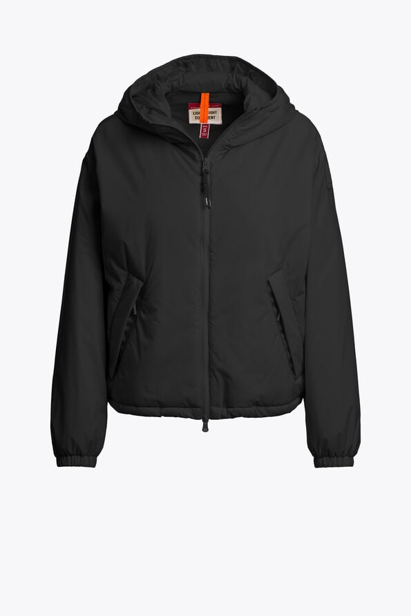 Parajumpers GAFLY - SHORT JACKET BLACK 26WMPWJKTA31P810541