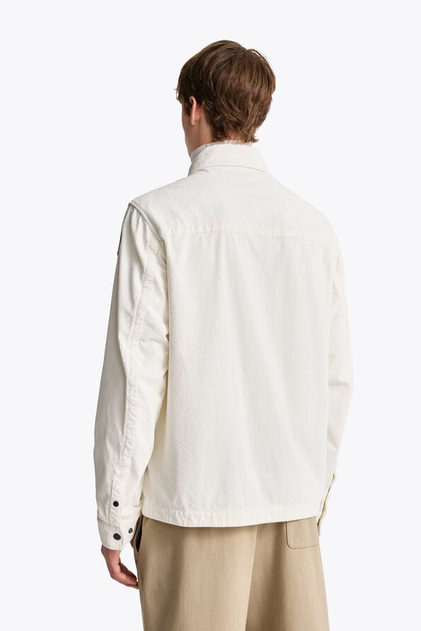 Parajumpers GALROSS - CORDUROY OVERSHIRT NINE IRON 26WMPMOSCU01P260765