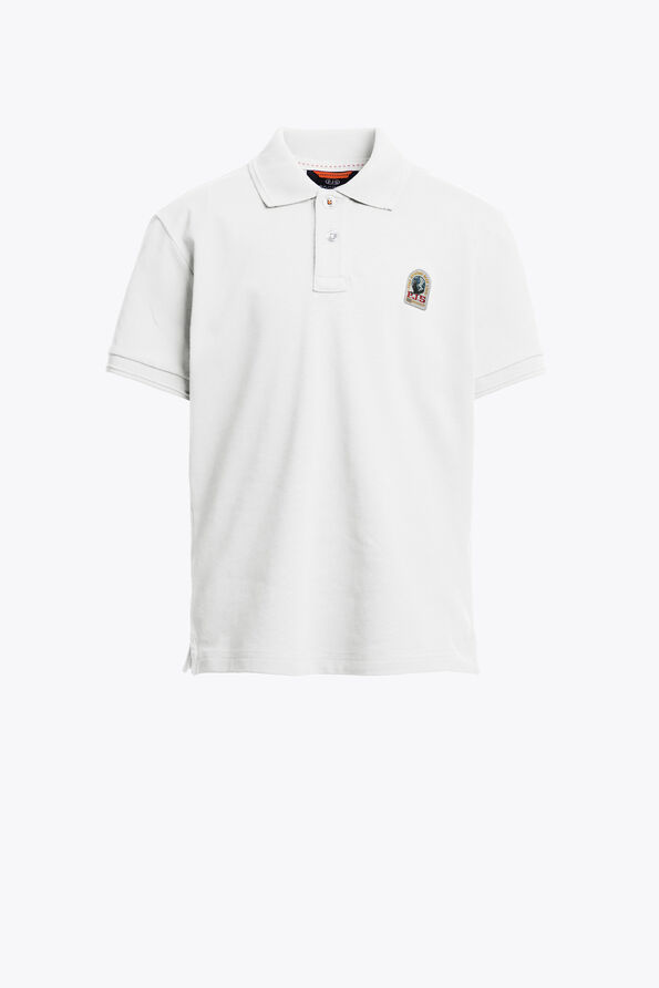 Parajumpers WELLINGTON - POLO SHIRT WHITE 26SMPBPOEK61PBH0501