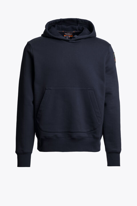 Parajumpers EVEREST - HOODED SWEATSHIRT BLUE NAVY 26WMPMFLEY22P160316