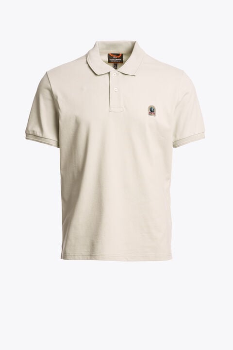 Parajumpers WELLINGTON - POLO SHIRT BONE 26SMPMPOEK01P120266
