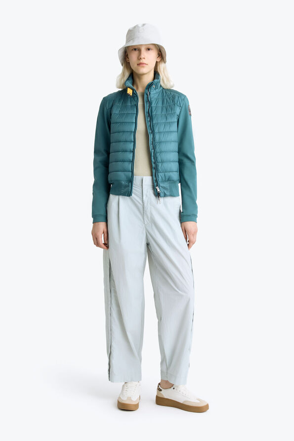 Parajumpers ROSY - HYBRIDE SWEATSHIRT DUSTY PETROL 26SMPWHYFP32P550286