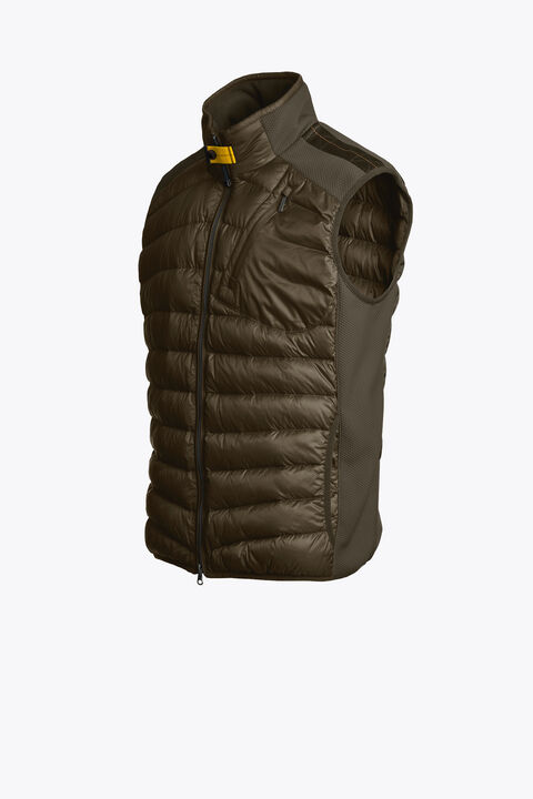 Parajumpers ZAVIER - HYBRID VEST DEEP MOSS 25WMPMHYWU03P330117