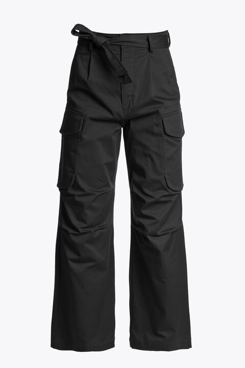 Parajumpers JESSI - LONG PANTS BLACK 26WMPWPAHI33P710541