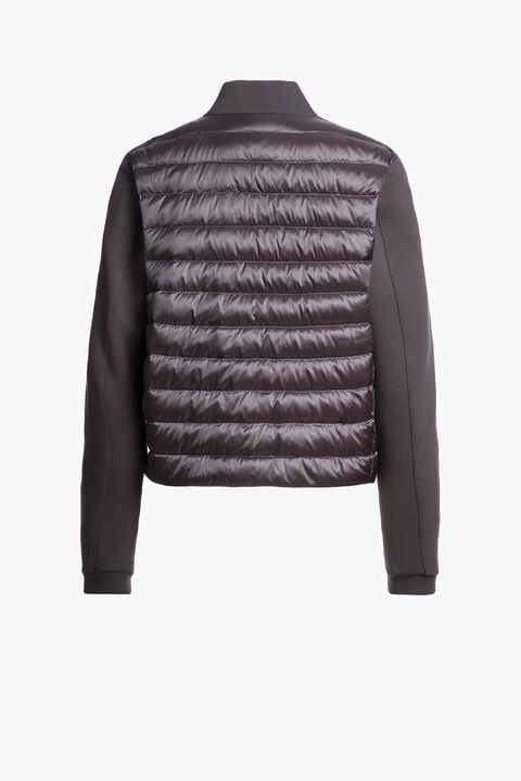 Parajumpers KALYSTA - HYBRID SWEATSHIRT GRAPHITE ORCHID 26WMPWHYFP30P630124