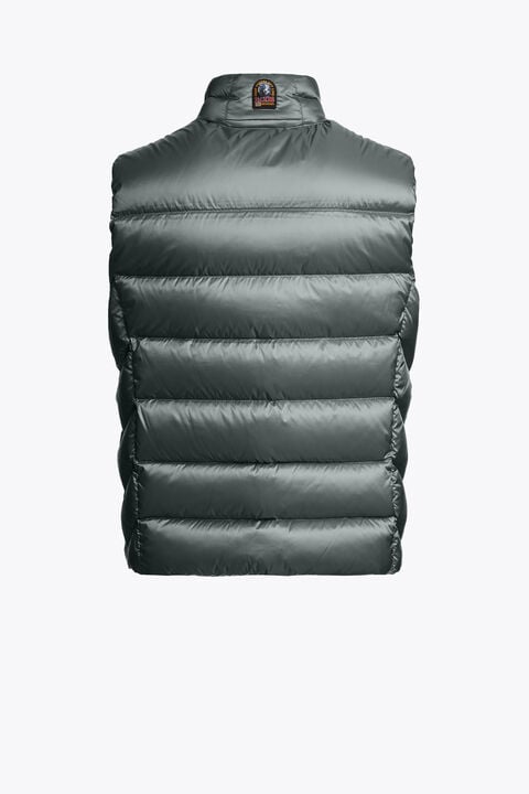 Parajumpers JEORDIE - DOWN VEST GREEN-BLUE 26WMPMPUSX01P070782