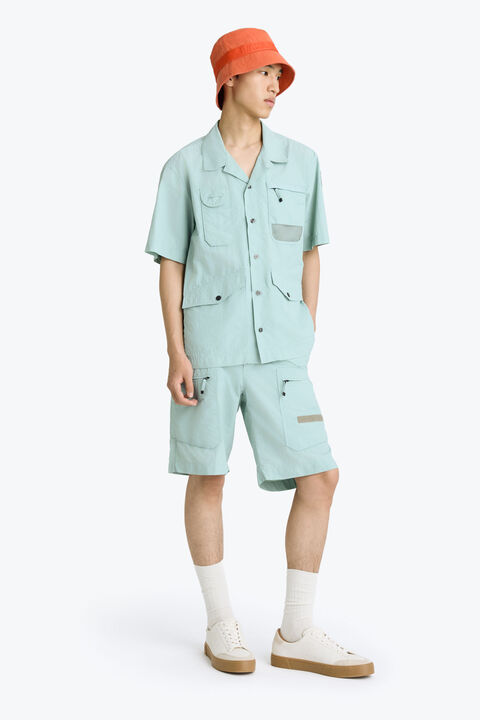 Parajumpers LEX - SHORT PANTS MINERAL GREEN 26SMPMPASJ15P150311