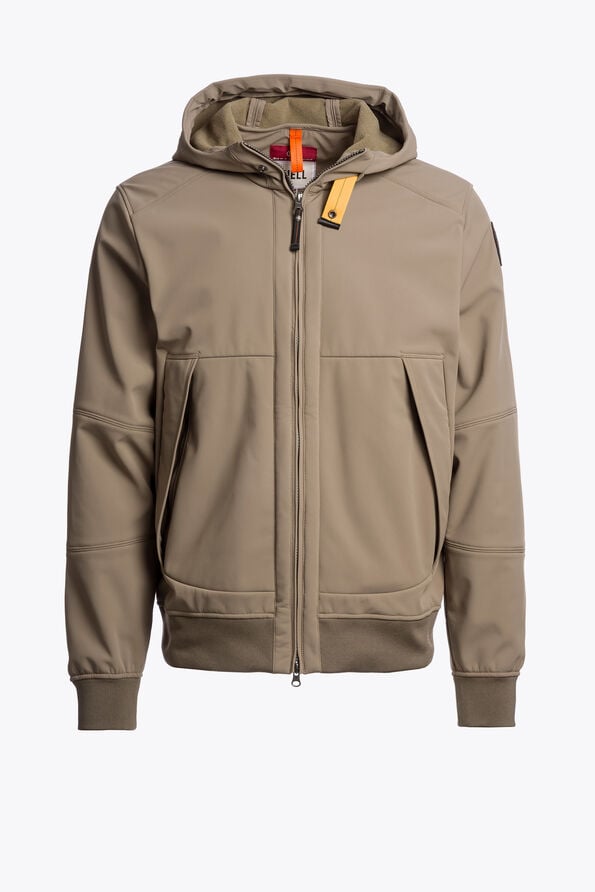 Parajumpers ABNER - WINDBREAKER JACKET SLATE MUD 26WMPMJKEE01P120128