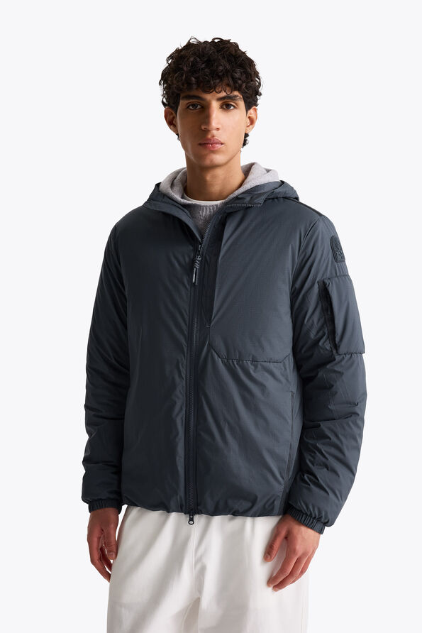 Parajumpers BALCARRES - HOODED JACKET BLACK 26WMPMJKTA02P420541