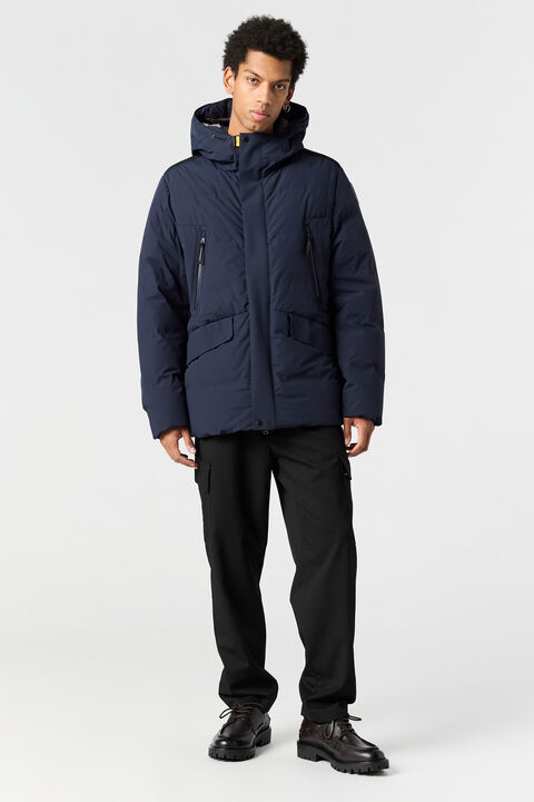 Parajumpers KAZU - HOODED JACKET BLUE NAVY 25WMPMJKSS02P160316